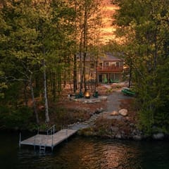 Lakefront Escape | Dock + Kayaks | Manning Lake