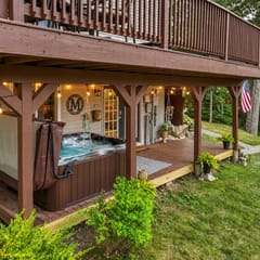 Sunset Lake | Hot Tub + Game Room | Dog Friendly